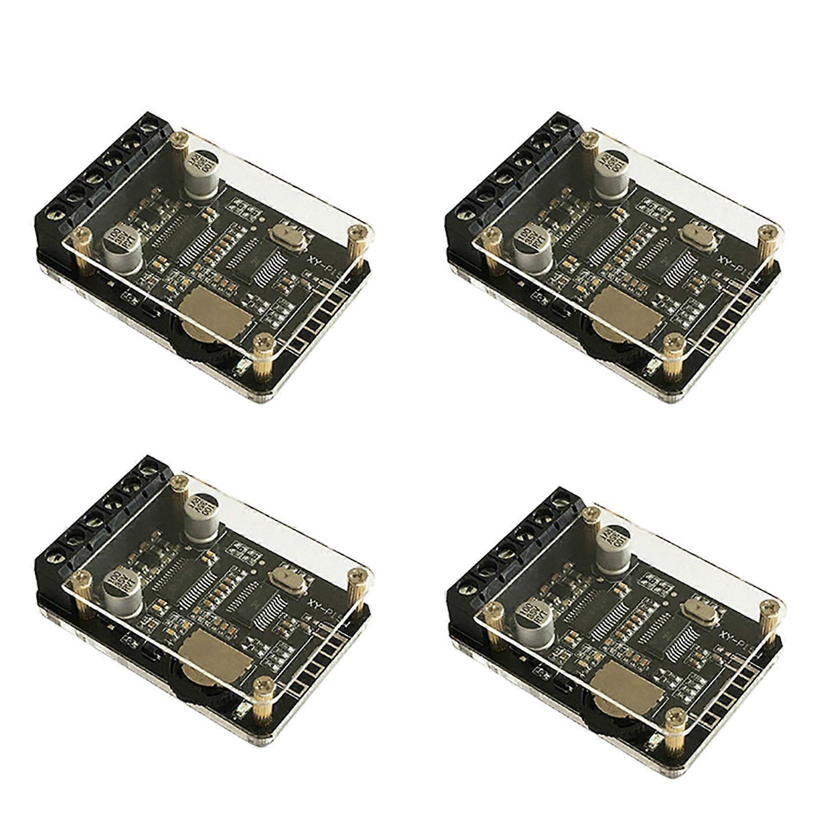 4X 10W 15-20W Stereo Bluetooth Audio Power Amplifier Board Module 12V 24V Lossless Car Speaker Audio Diy