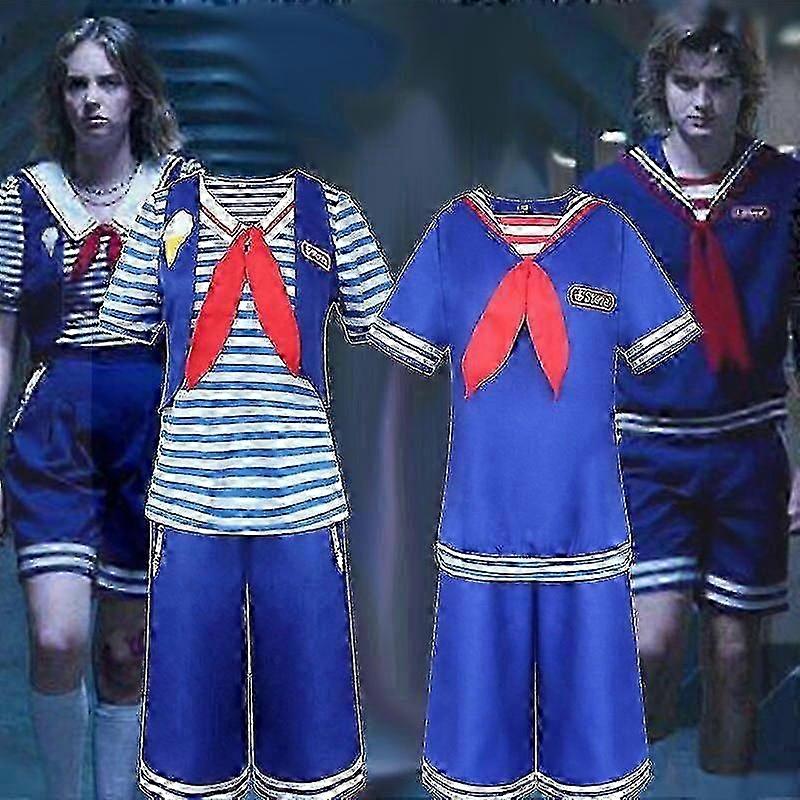 غريب كوسبلاي الأشياء 3 زي روبن ستيف هارينغتون المجارف أهوي الكبار بحار موحدة هالوين كرنفال حزب بدلة