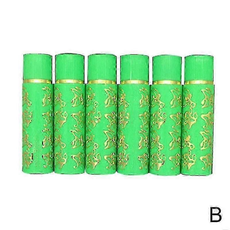 Hare Magic Moroccan Color Changing Lipstick 6pcs Set Green To Pink 2022 Edition_zhida6