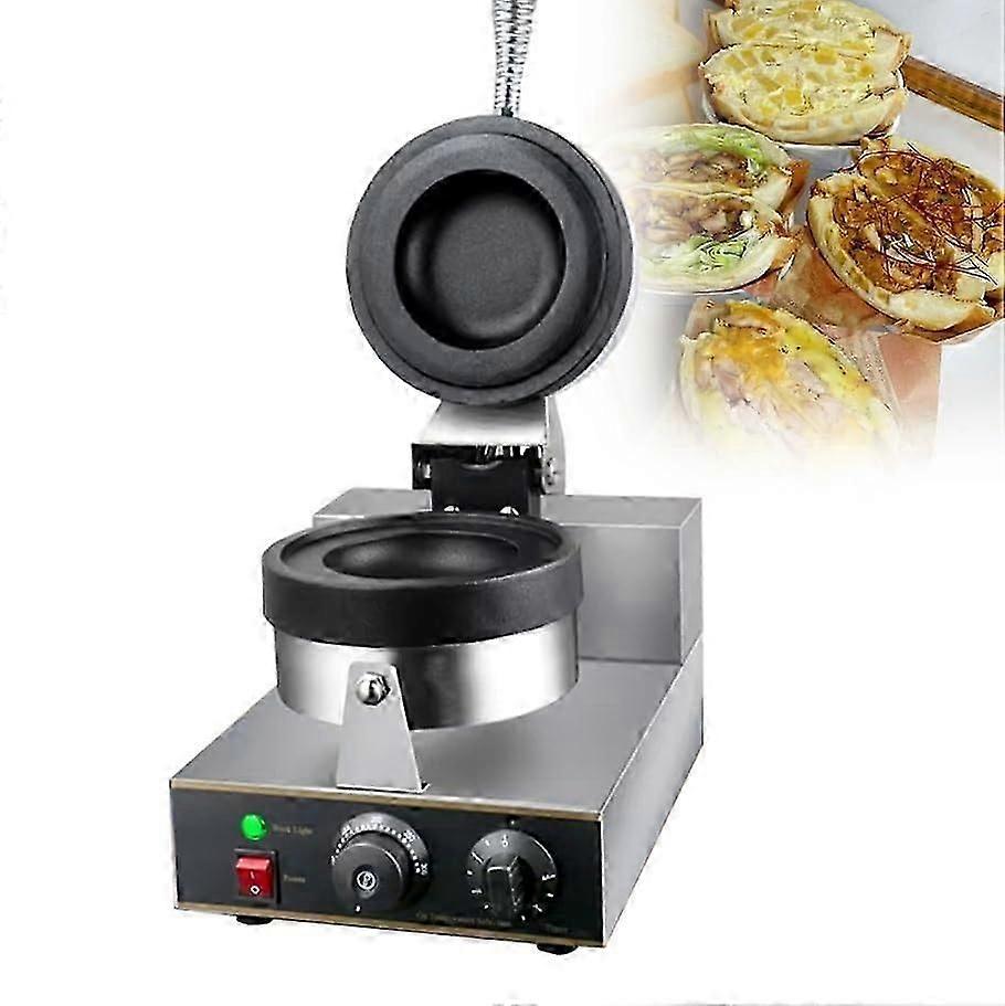 UFO Burger Maker 1300W Panini Press, NonStick for Hamburger, 50300C (Single Head)