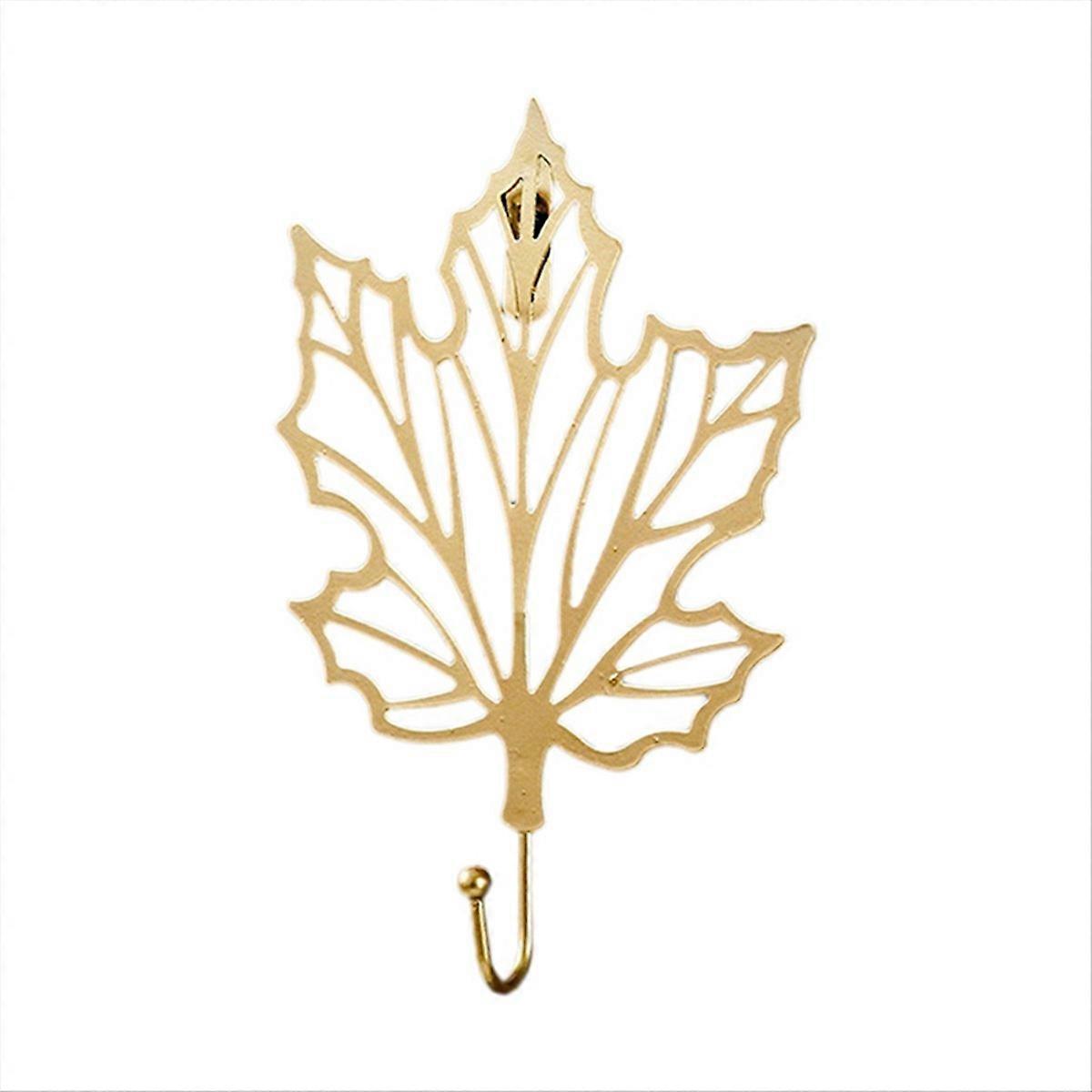 Vintage Metal Leaf Hook Towel Hat Storage Racks Style 2