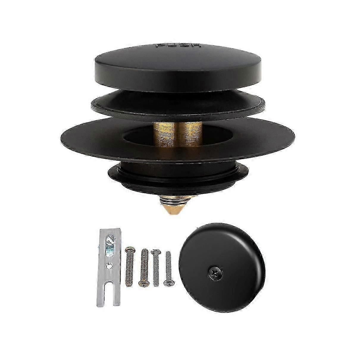 Universal Tub Drain Tip Toe Tub Conversion Kit Assembly, Installation Bathtub Drain Replacement Tri