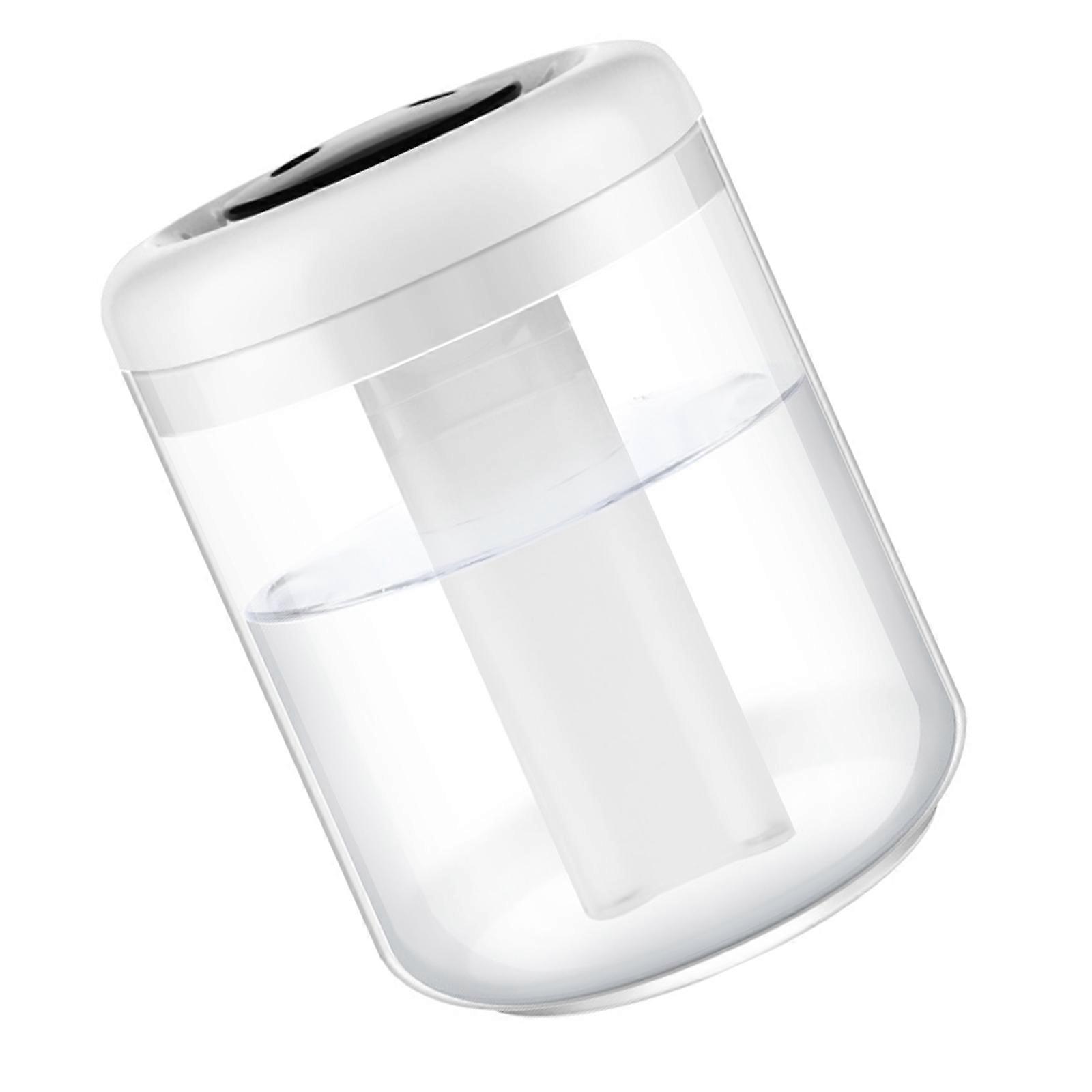 Digital Display Humidifier And Warm Night Light Providing Real Time Humidity Monitoring For Healthy  White