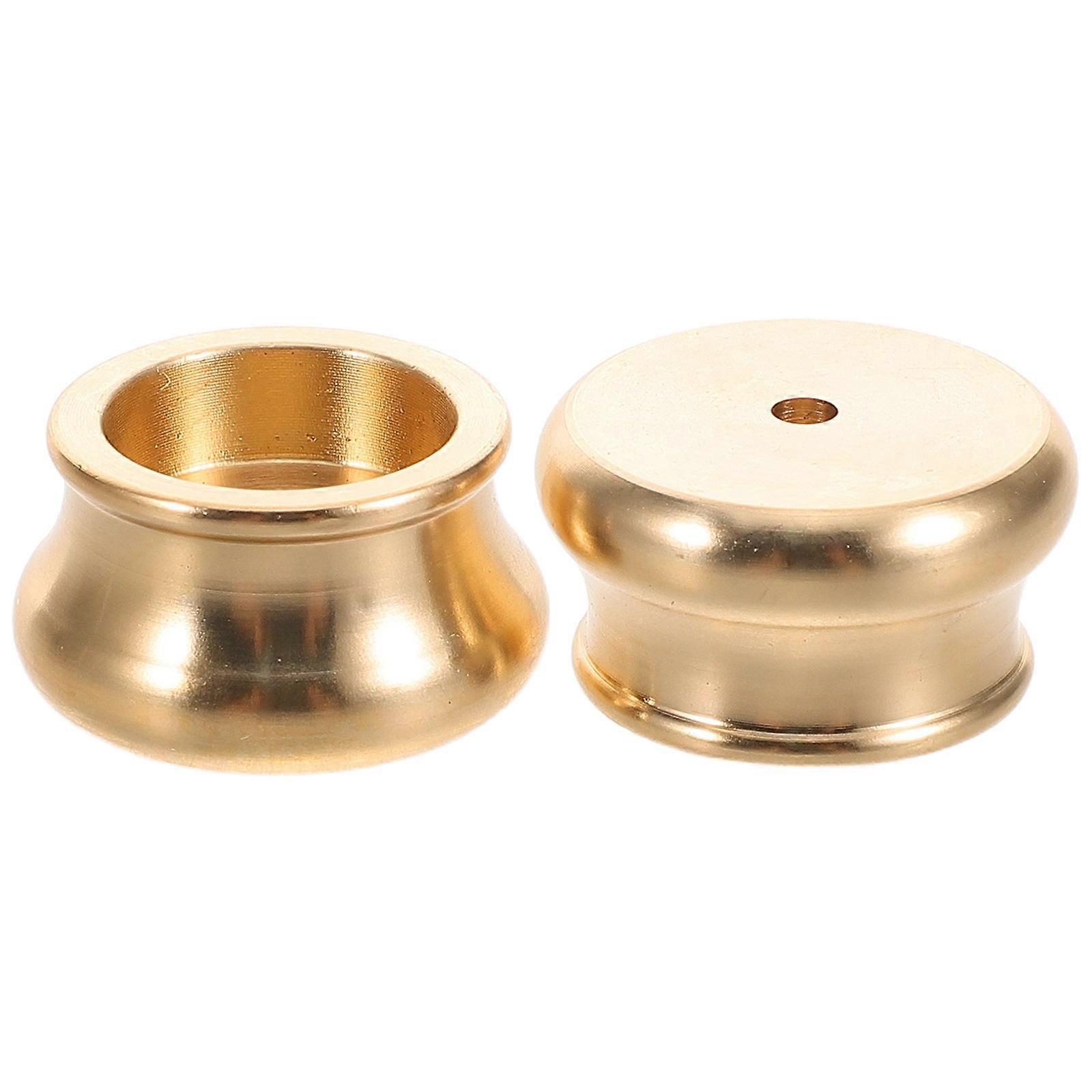 Røkelsesstativ i messing med dobbeltfunksjon, 2 stk.