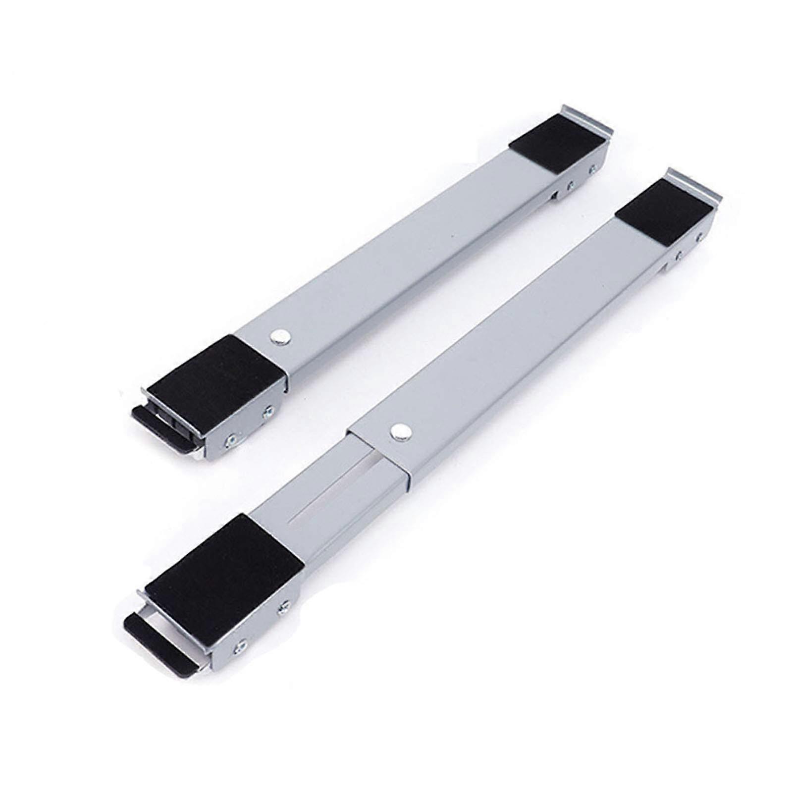 Adjustable Washing Machine Stand with Wheels, Heavy Duty Appliance Base with Brake Locks