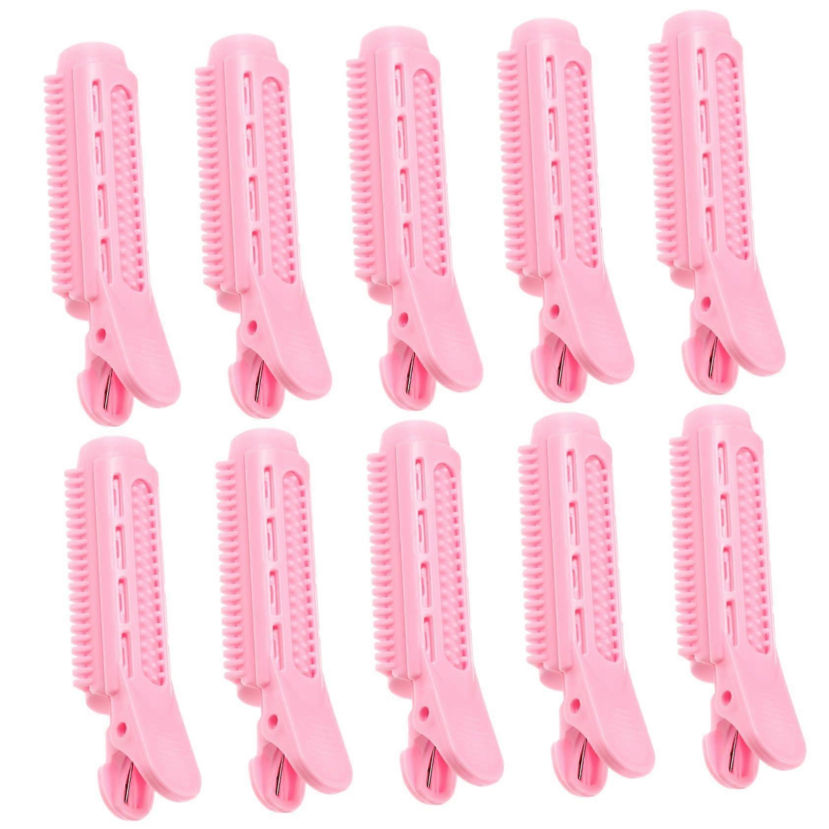 Hair Rollers with Clips for Bangs Volumizing Roots DIY Bouncy Waves and Fluffy Curl Styling Set