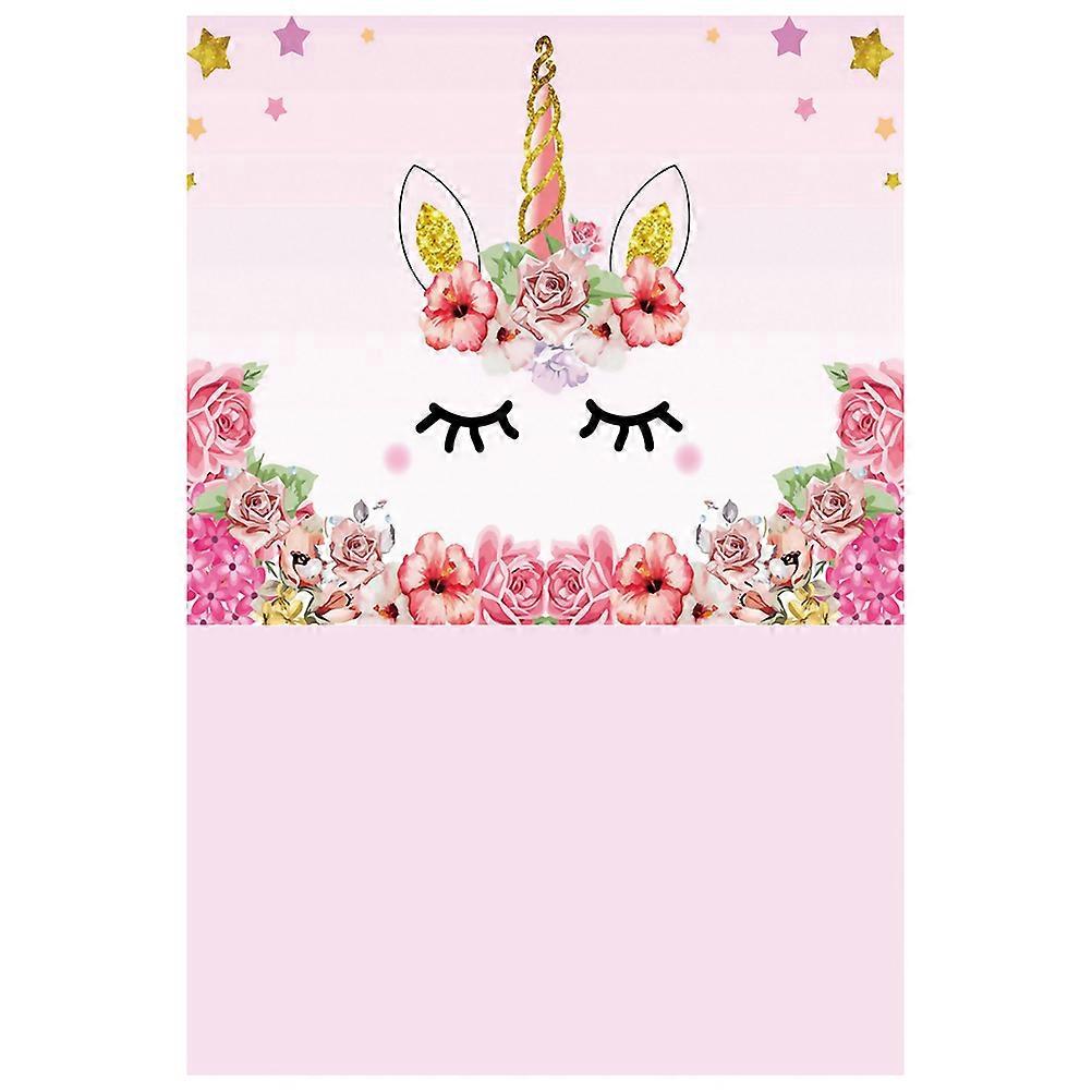 3Pcs Unicorn Background Cloth for Photographing Photo Studio Backdrop
