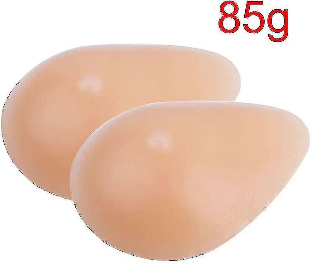 1 Pair Soft Silicone Breast Forms Fake Boobs Prosthetic Breast Forms For Evening
