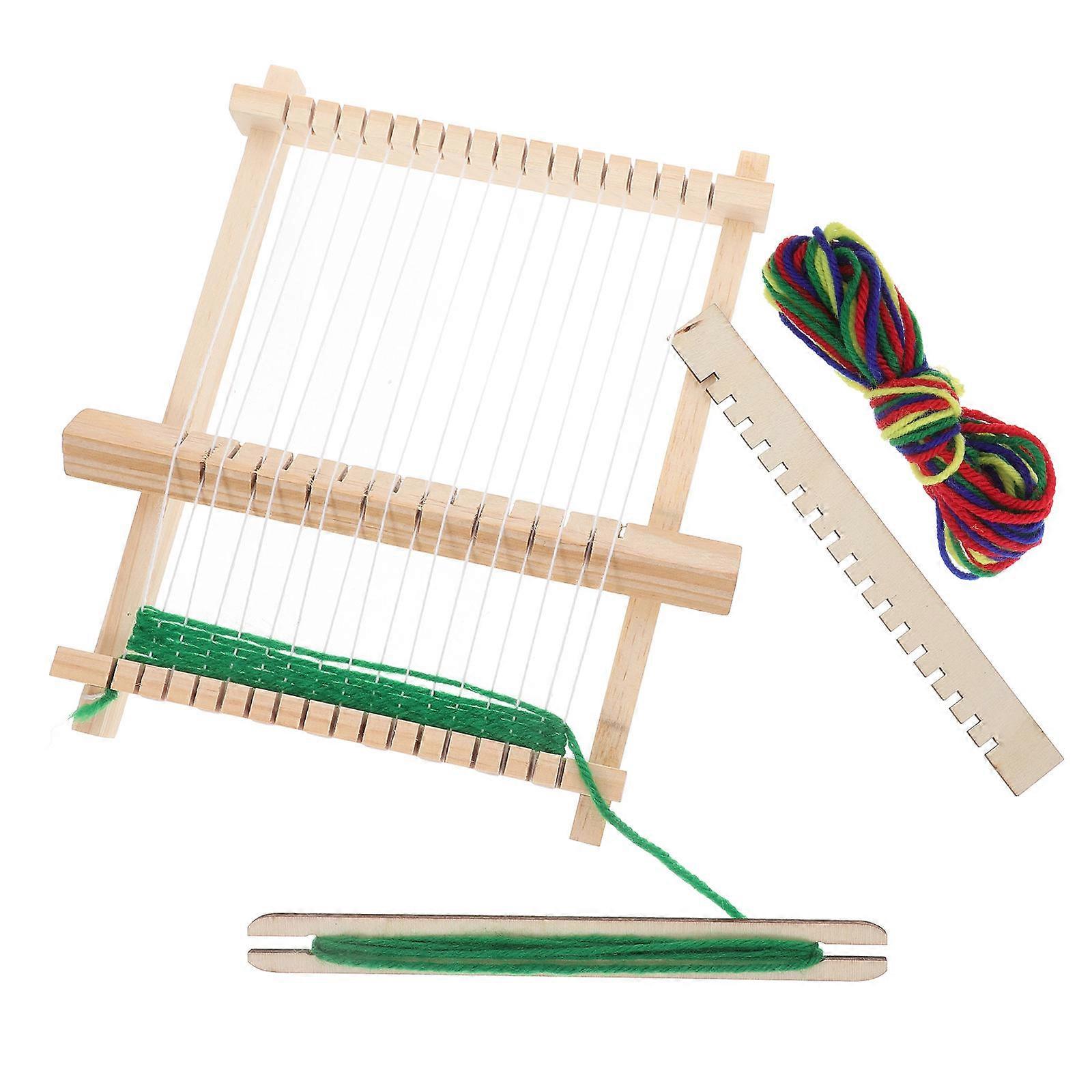 Knitting Loom Portable DIY Handmade Weaving Machine 1Set for Yarn Crafting