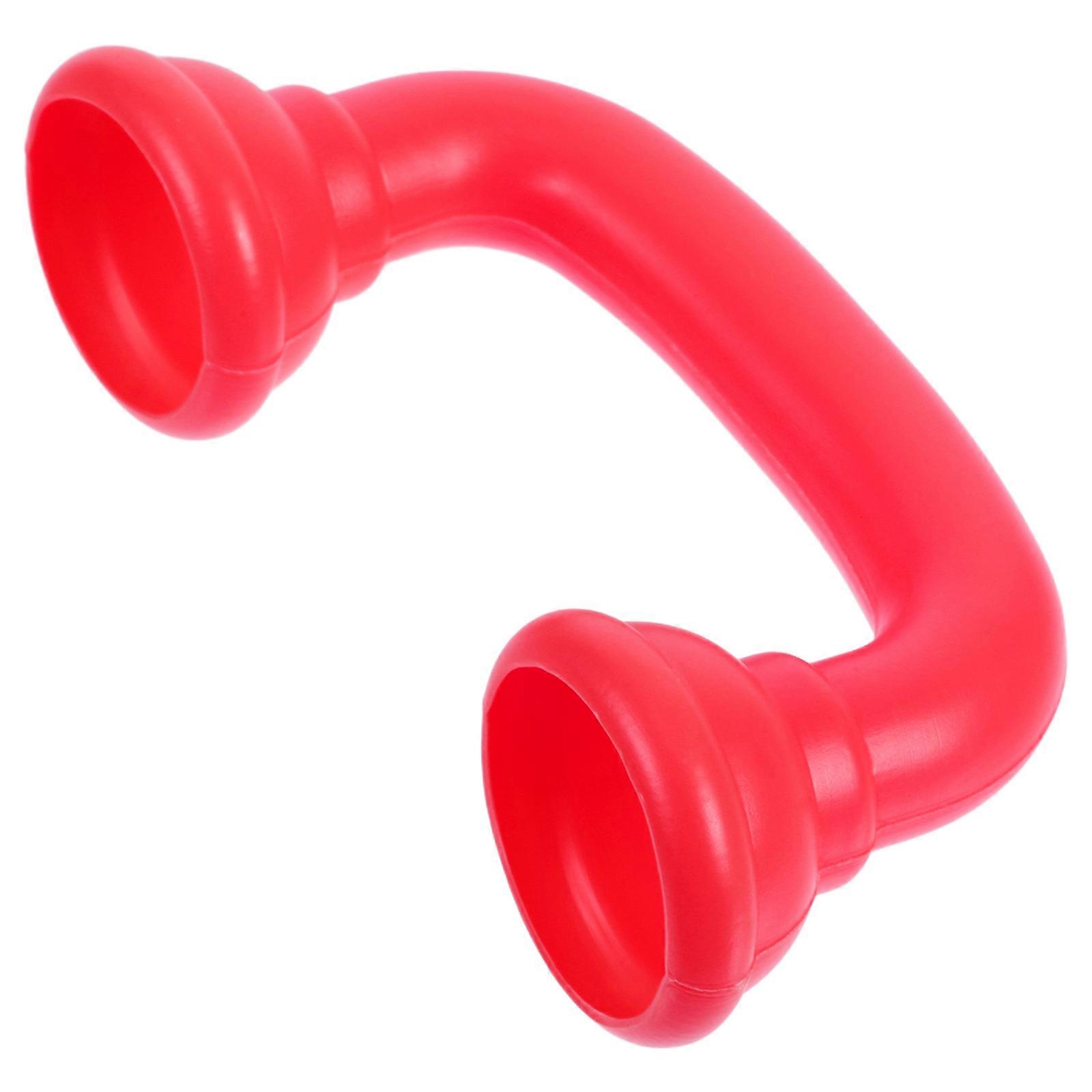 Interactive Toy Phone Handset Toy for Child Play Simulation Red