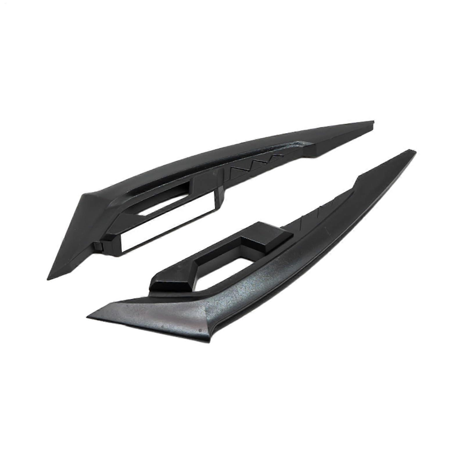 Universal Motorcycle Spoiler Rear Wing for Wind Reduction and Aerodynamic Speed Black