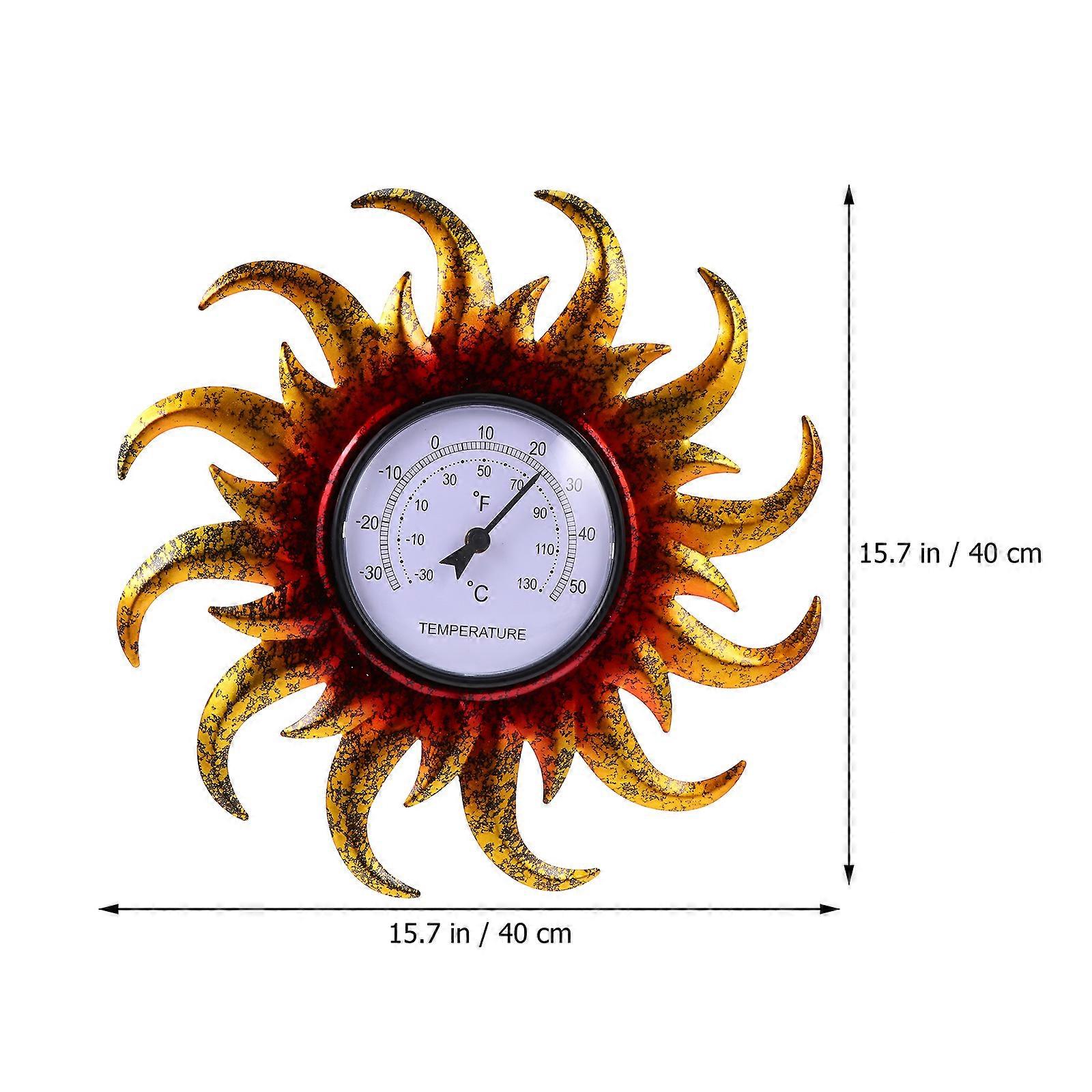 Outdoor Thermometer Creative Wall-Hanging Thermometer for Measuring Use