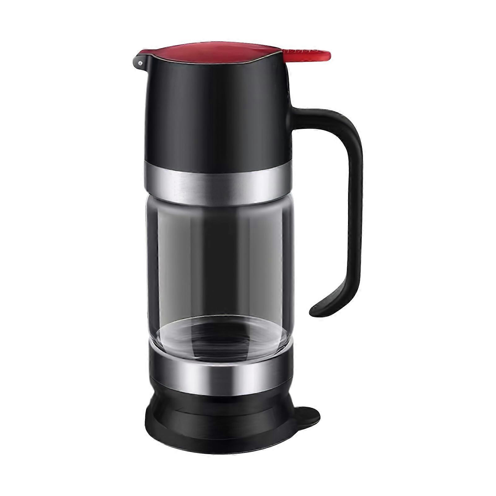 No Drip Honey Dispenser with Trigger Handle, Removable Lid, Seal Lock for Kitchen, Black