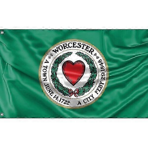 Worcester Flag, Massachusetts Usa