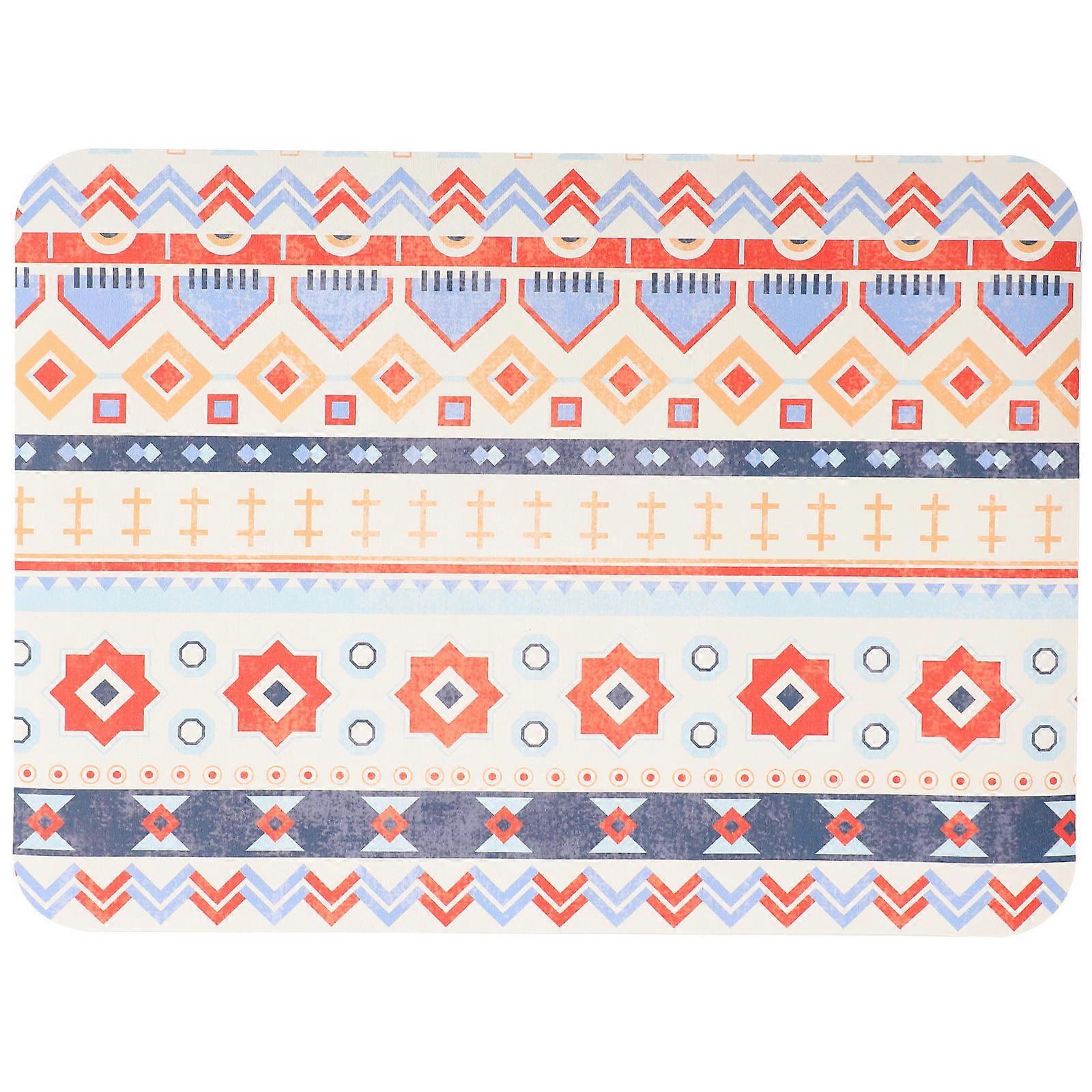 Bohemia Style Water Absorption Pad Dish Drying Mat for Tableware