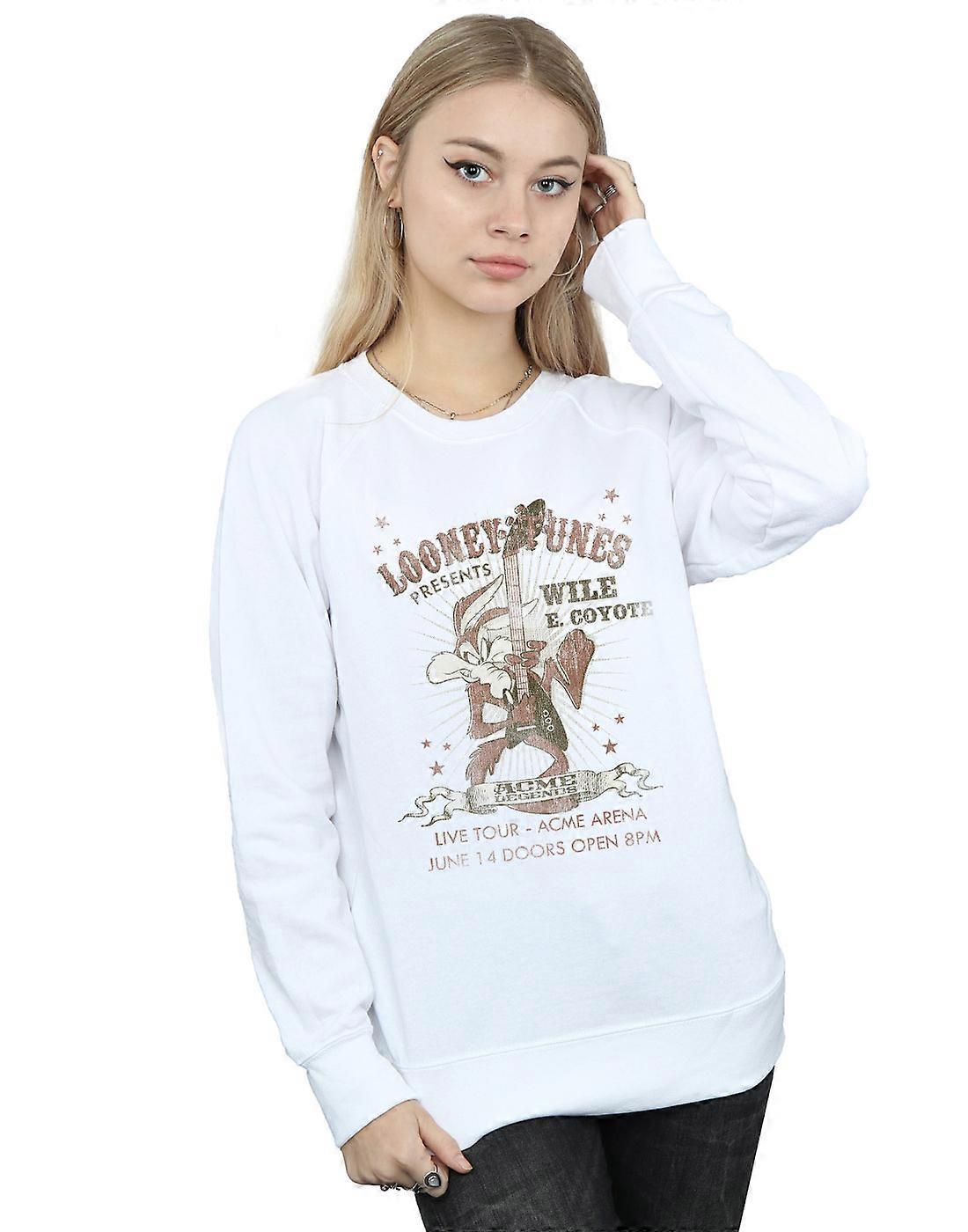 Looney Tunes kobiet Wile E Coyote gitara Bluza