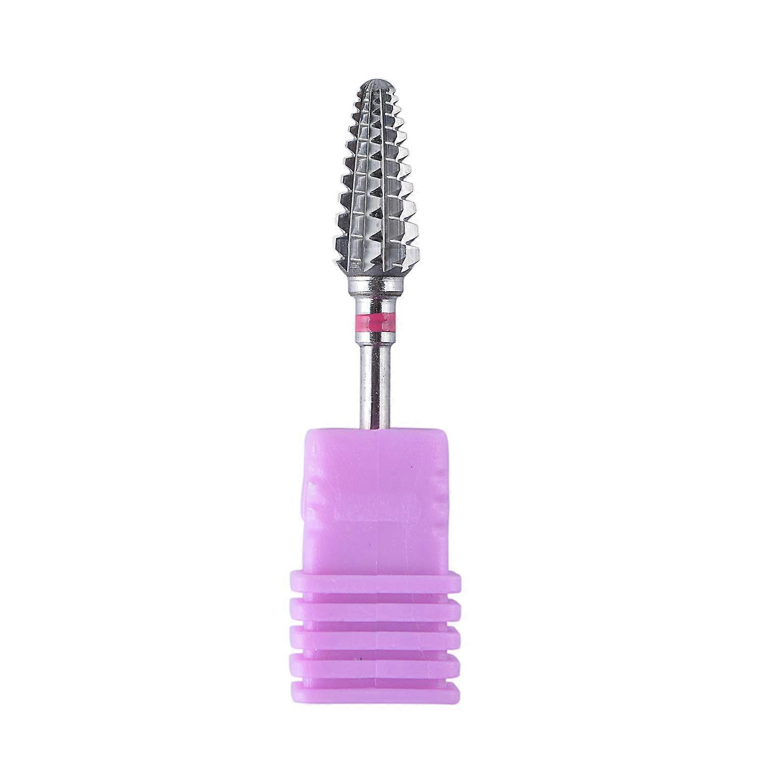 Nail Drill Bits 3/32 Inch Carbide Volcano Type for Quick Cuticle Removal and Smooth Nail Shaping