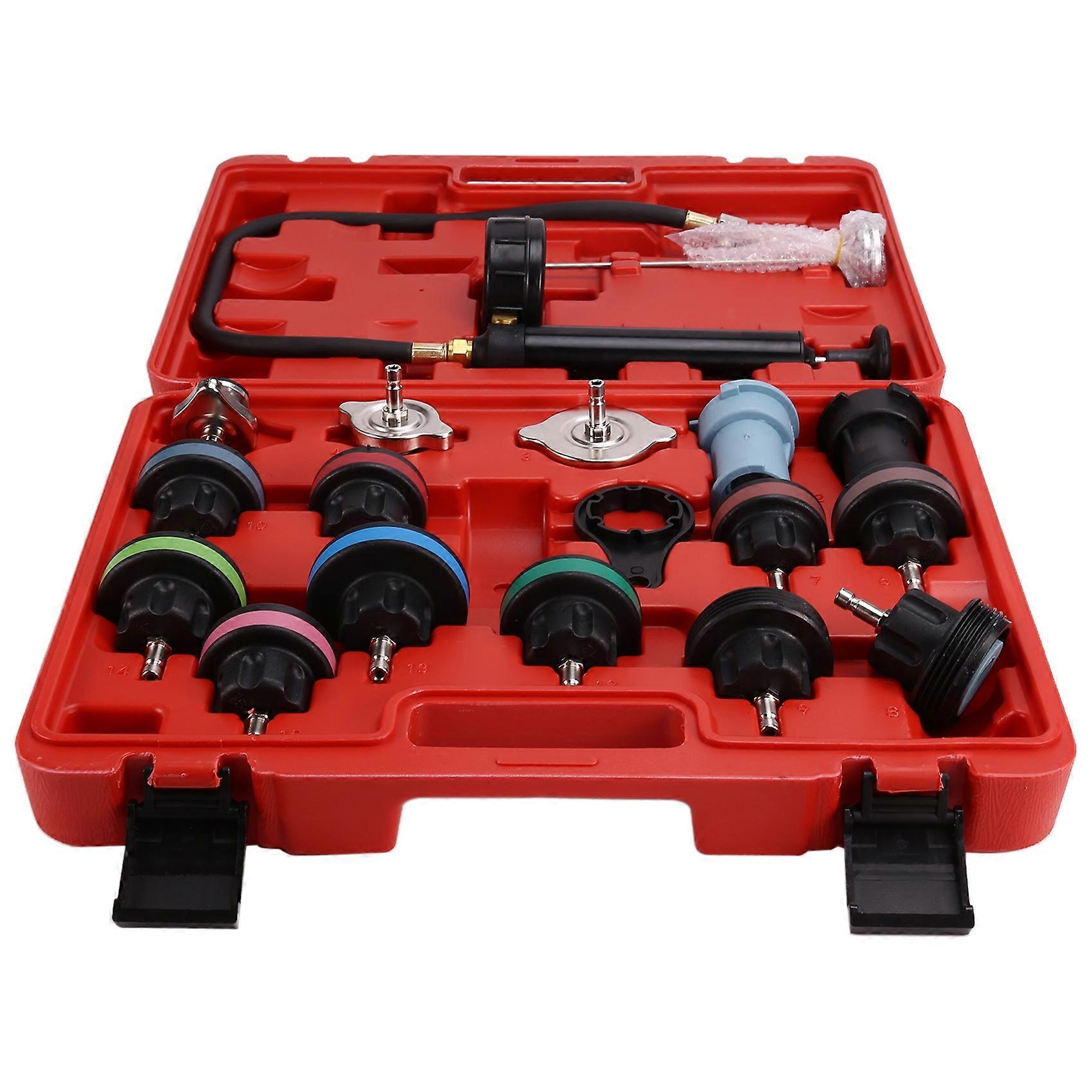 18pcs Universal Radiator Pressure Tester Kit