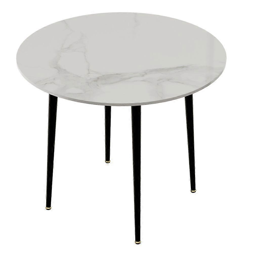 Luxury Round Marble Dining Table Home Kitchen Breakfast Table