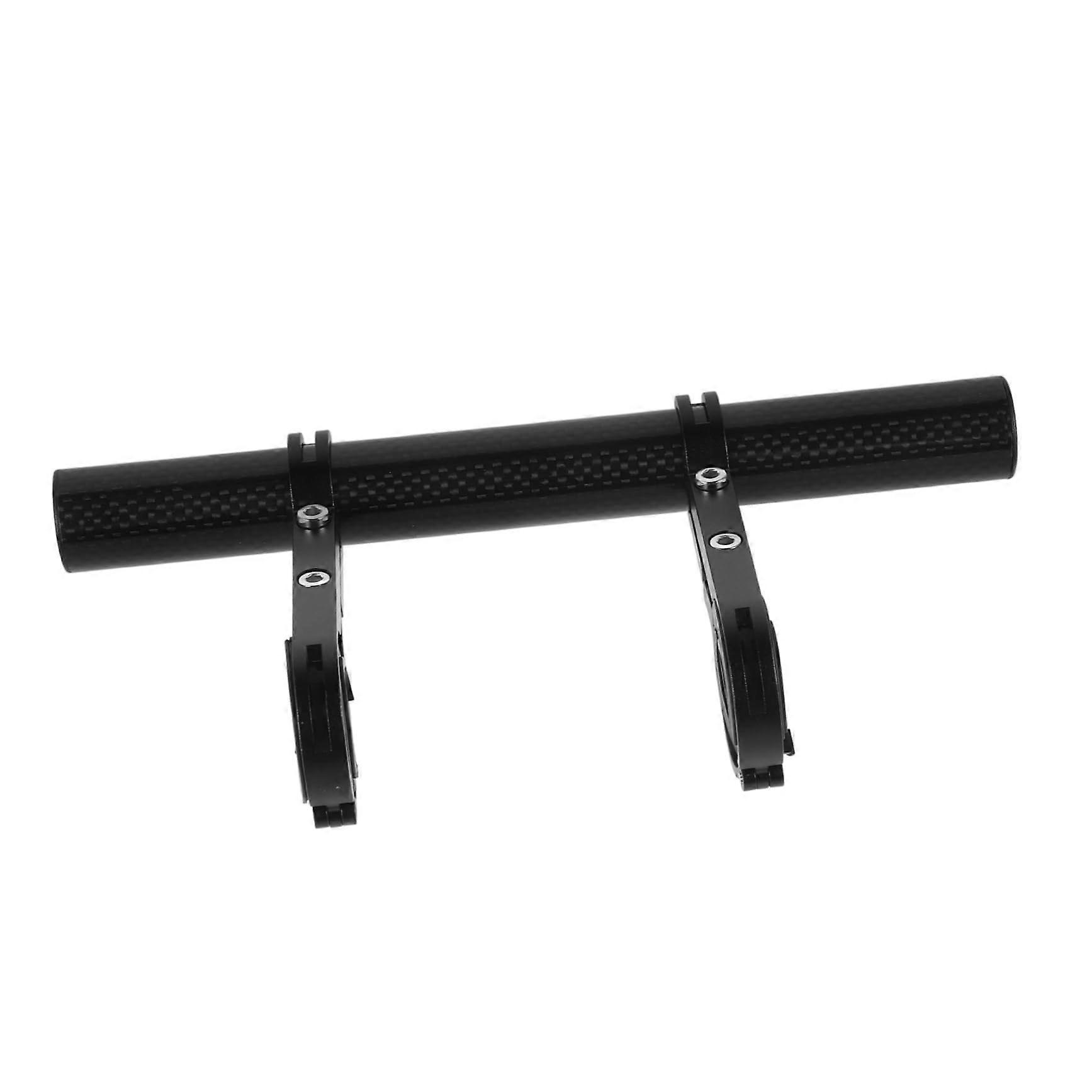 Bike Handlebar Extension Aluminum Riser Bracket Extra Mounting Space for Lights and Accessories