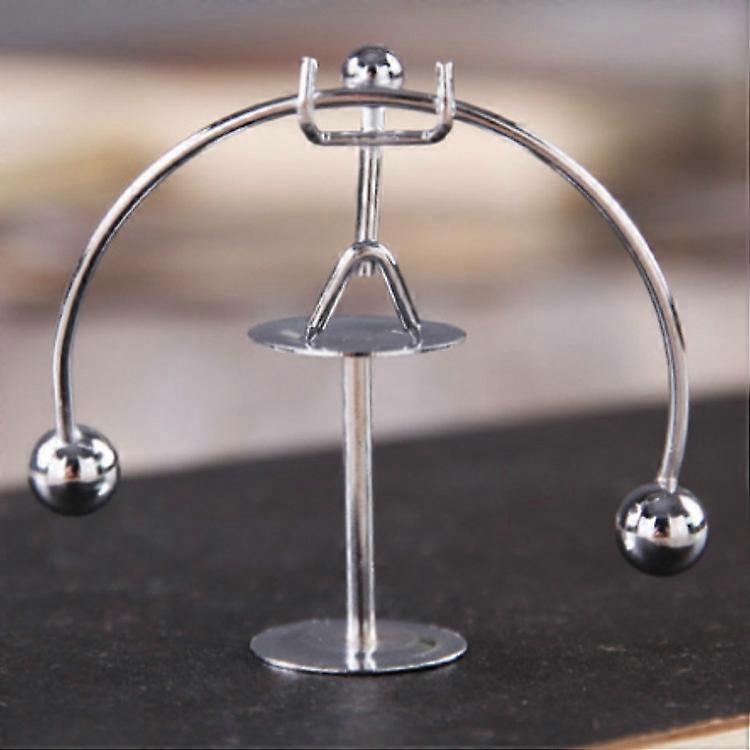 Mini Balance Little Iron Man Decompression Ornament Tumbler Sports Metal Crafts
