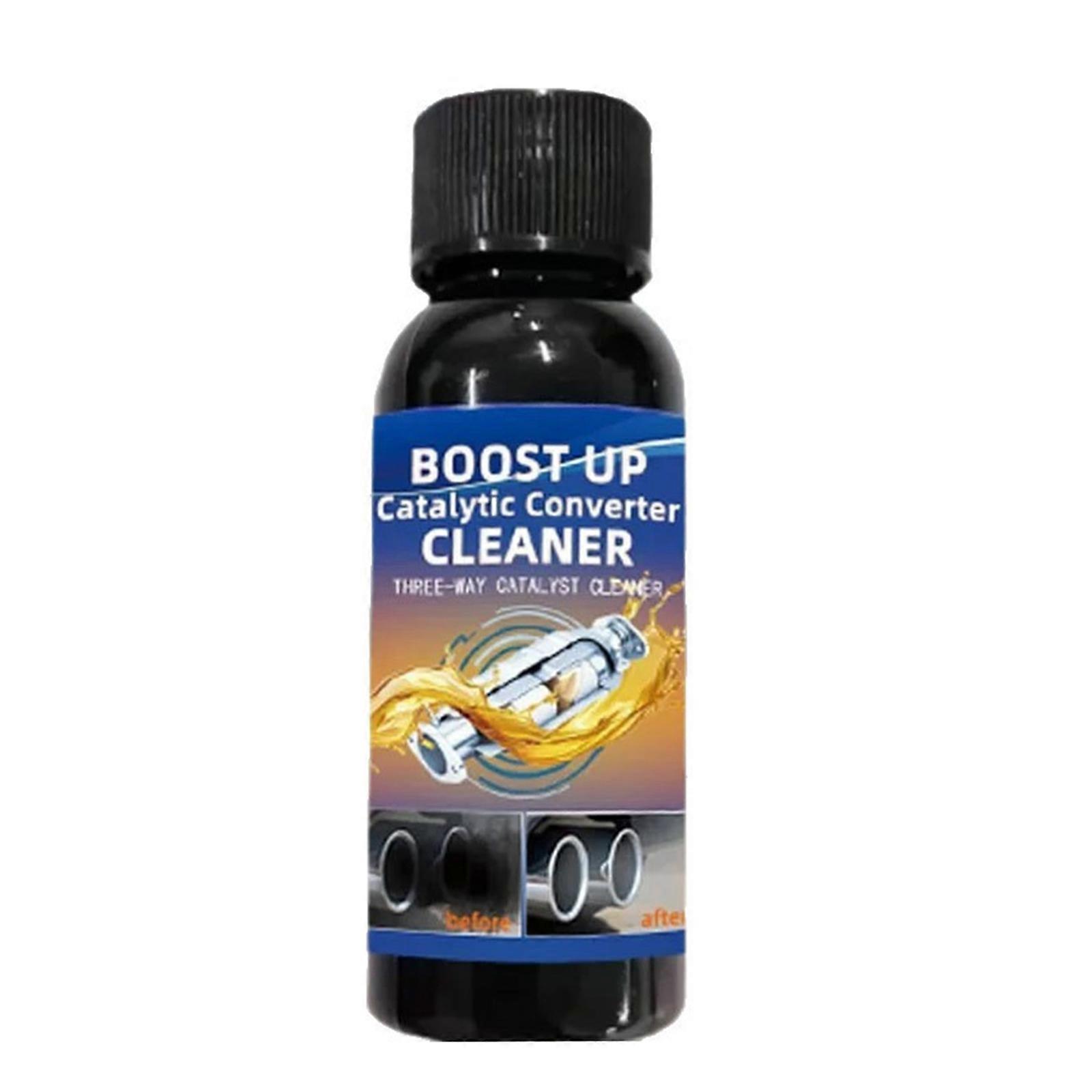 Advanced Blend Engine Cleaning Solution 30ml Engine System Revitalizer Powerful Catalytic Converter Cleaner for Vehicle Multicolor