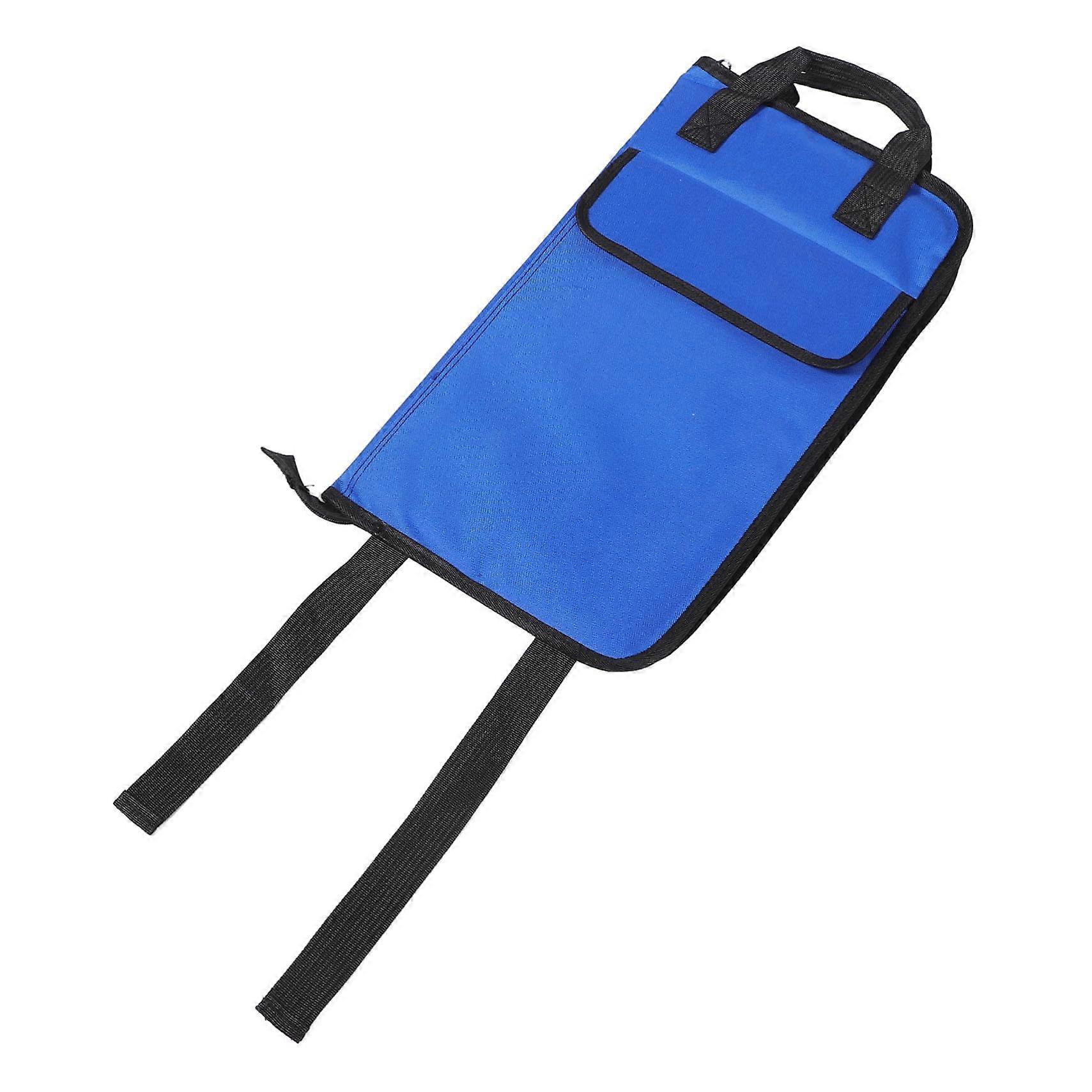 Drumstick Bag with Adjustable Secure Fit, Durable Oxford Storage Pouch for Drummers and Mallets
