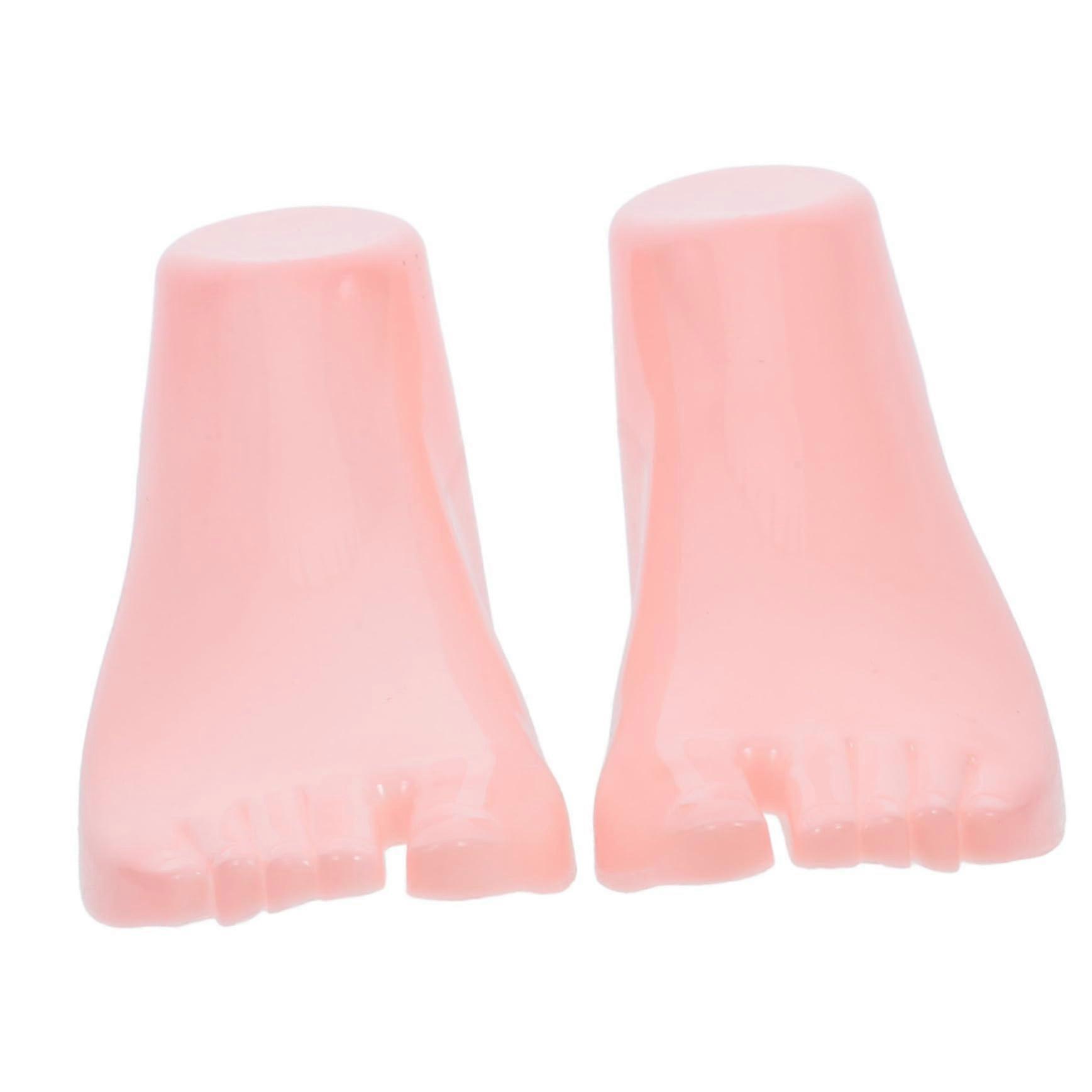 Women's Shoe Stretcher and Foot Model Display Stand, ScratchResistant, SpaceSaving Design