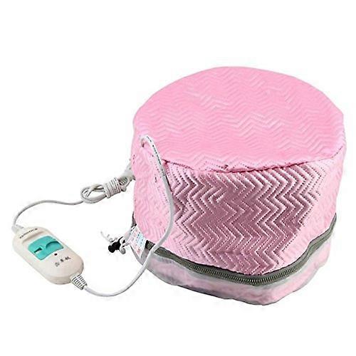 Hair Steamer Cap with Deep Conditioning Heat Therapy, 2Temp Control, Waterproof Liner, US Plug