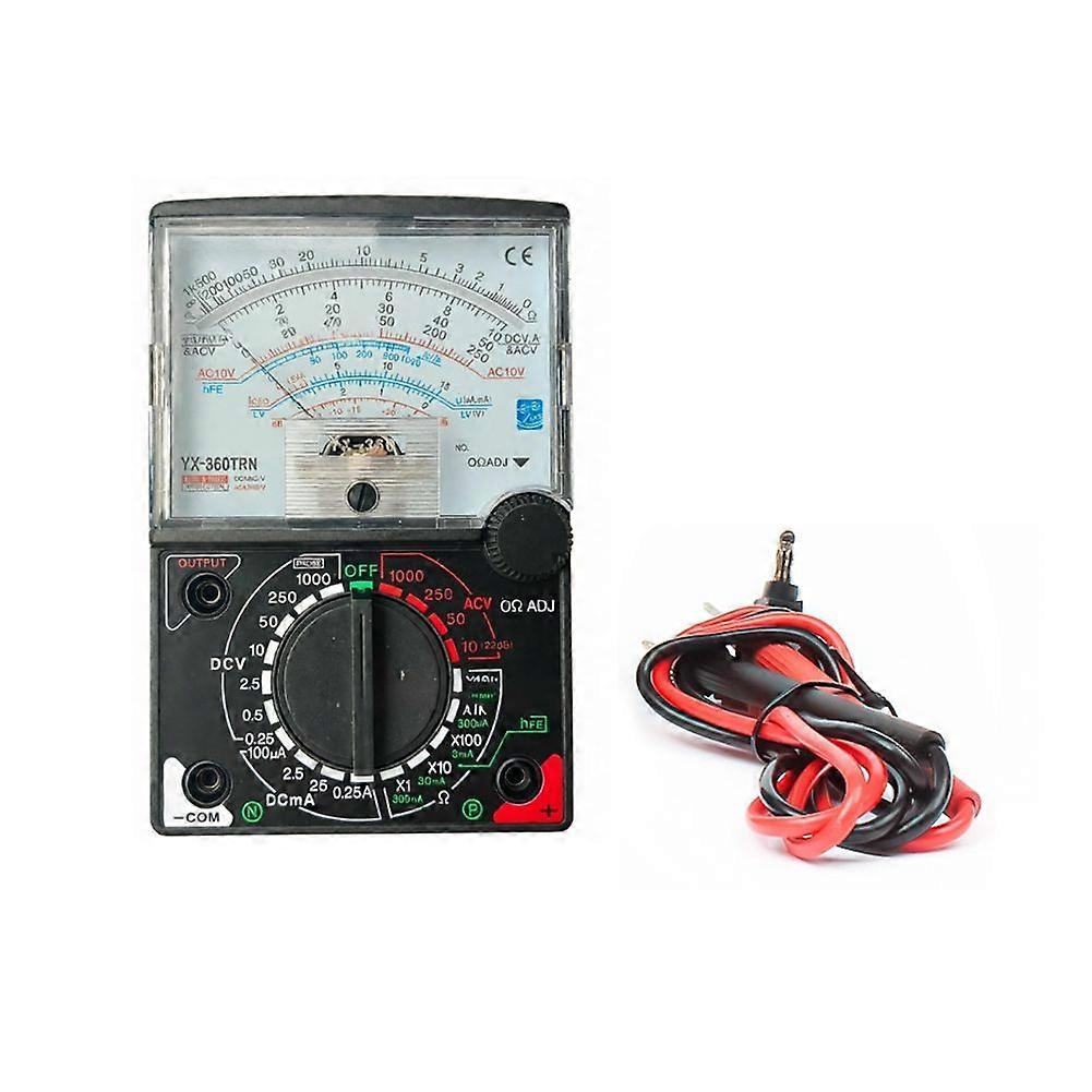 YX-360TRN MINI Analog Multimeter AC DC Needle Type Universal Meter Pointer Display Voltmeter Ammeter