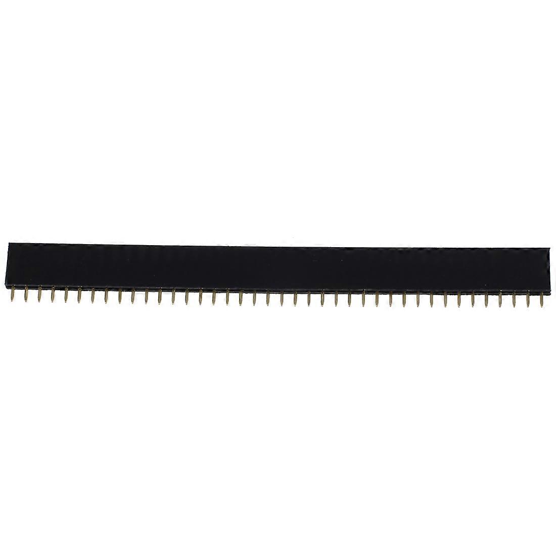 10 Pcs Single Row Flat Header 40 Pins Socket Connector