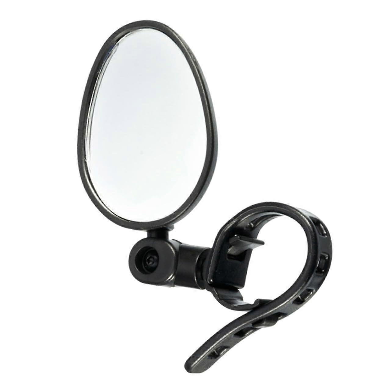 Bike Handlebar Mirror Adjustable Wide Angle Blast Resistant Design for Bicycles and EBikes