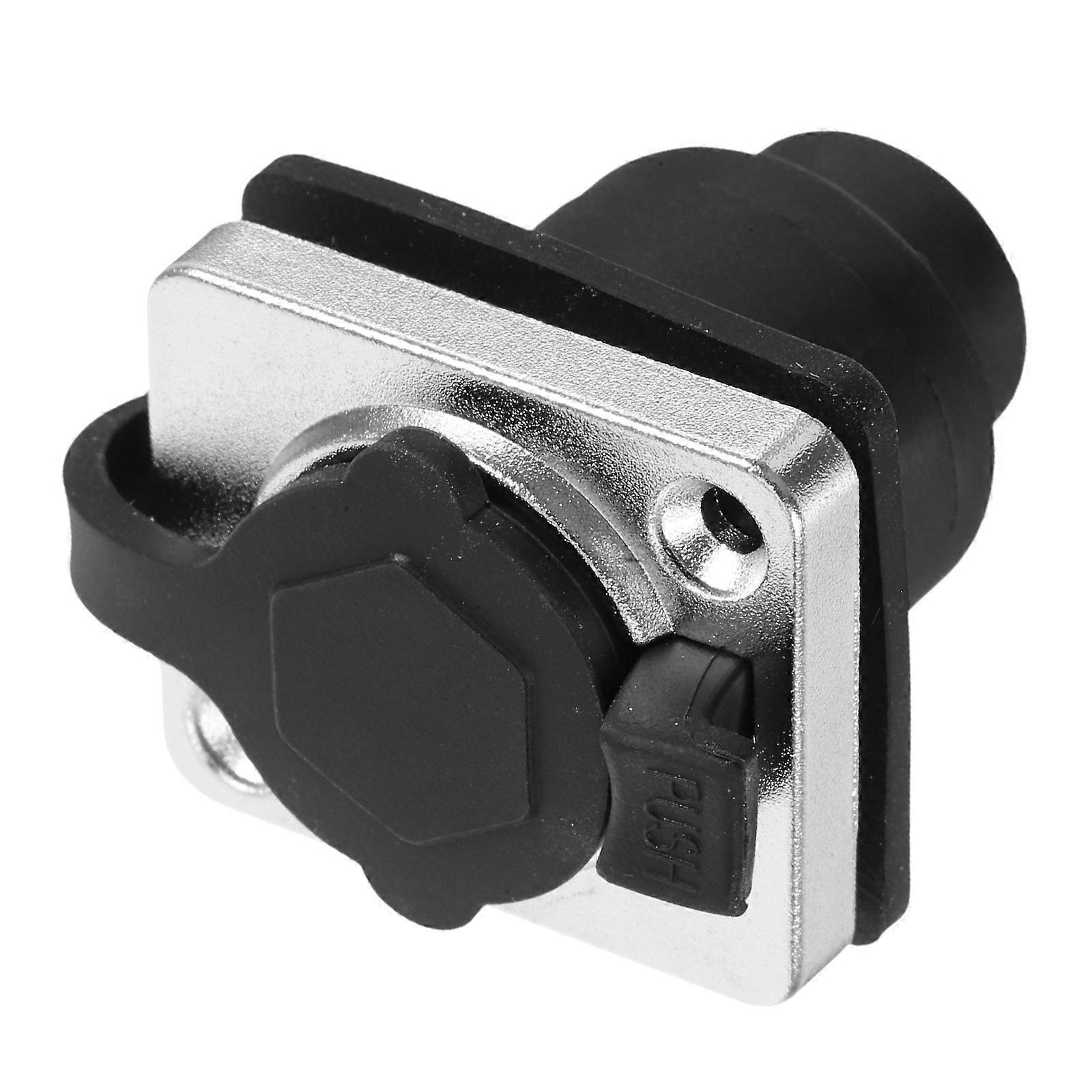 Stable Connection Waterproof Plug Socket for General Users Outdoor Use with Multi Plastic 1Set