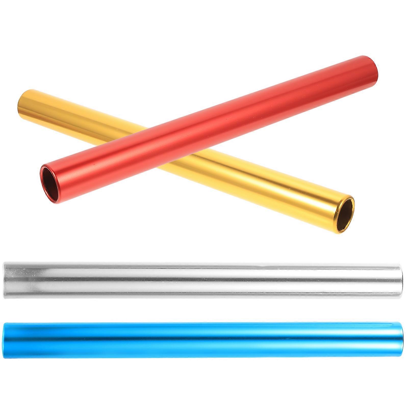 Electric Relay Lightweight Relay Sticks for Running 4Pcs Assorted Colors