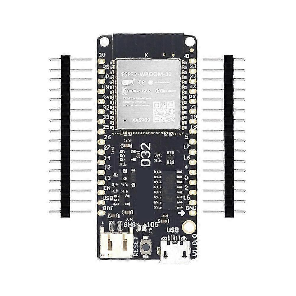 D32 V1.0.0 Wifi Bluetooth Development Board Based ESP-32 Esp32 ESP-WROOM-32 4MB FLASH Compatible for MicroPython