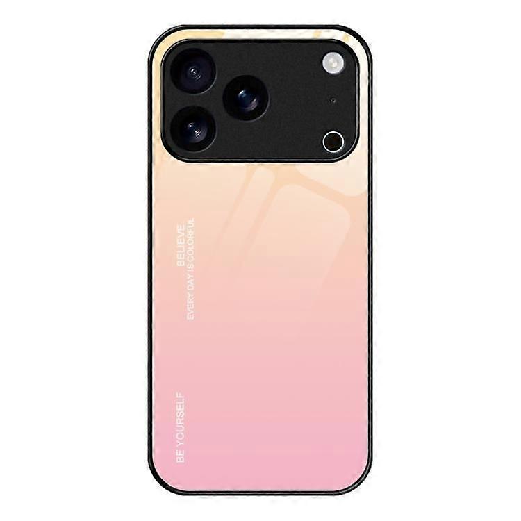 iPhone 17 Pro Gradient Color Glass Phone Case