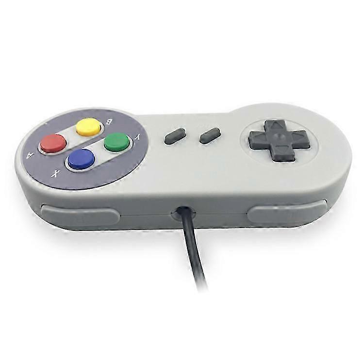 2Pack Wireless Controller for SNES with USB Receiver, 100H Battery, PC Mac Raspberry Pi Support