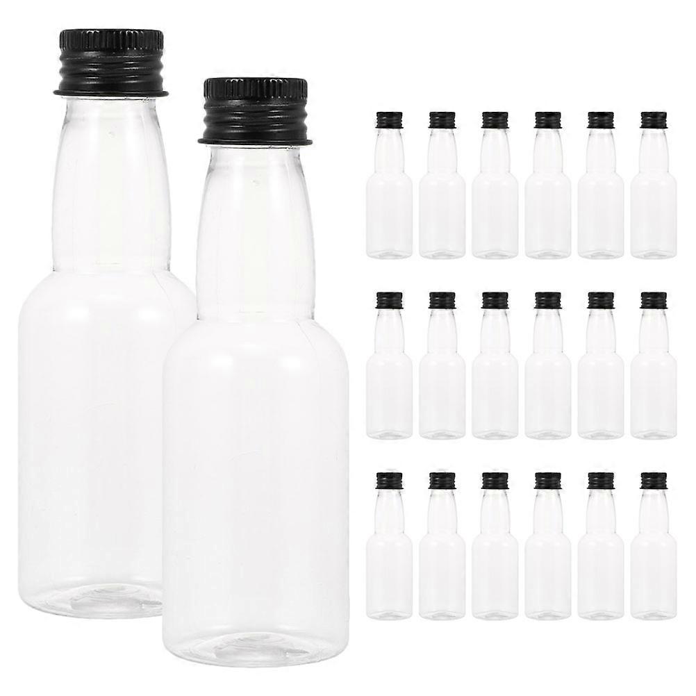 20st minispritflaskor små juiceflaskor mini salladsdressing flaska tomma mini alkoholflaskor