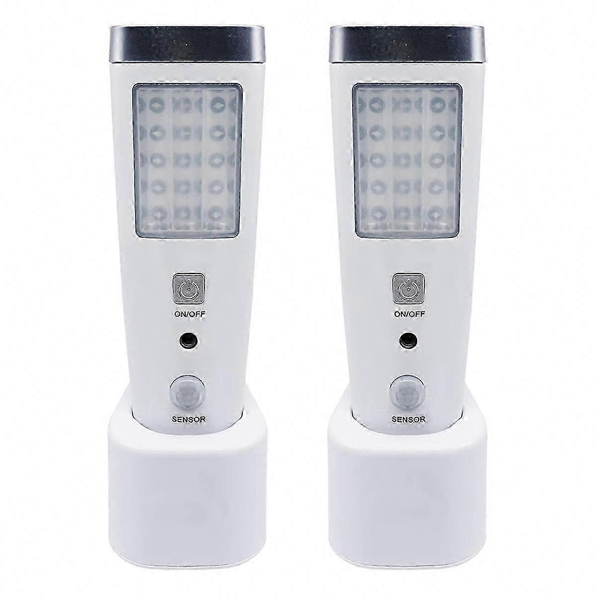 4 in 1 Motion Sensor Wall Light, Power Off LED Flashlight EU Plug