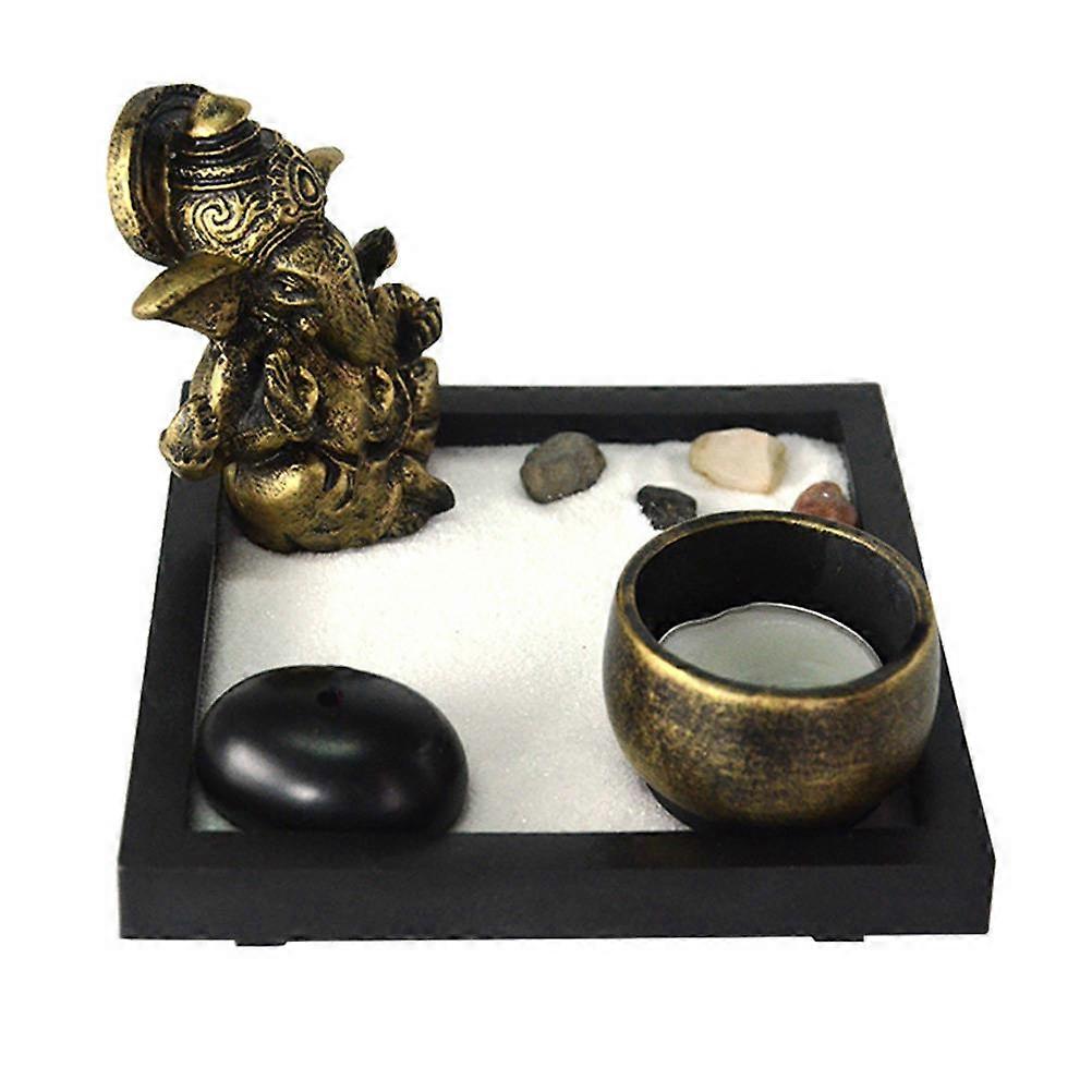Sand Box Tabletop Decor for Meditation 1Set