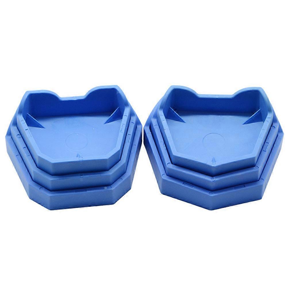 Dental Plaster Mold Base for Labs with 18Pcs Former Kit