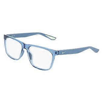 Eyewear Frames NIKE NIKE 7414 425 WORK BLUE 53/16/145 MALE