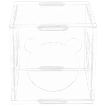 Acryl hamsterholletje voor een comfortabele rustplek met transparant design