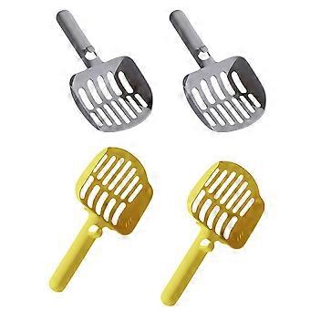 Litter Scooper Household Litter Scoop for Cat Care 4Pcs Set