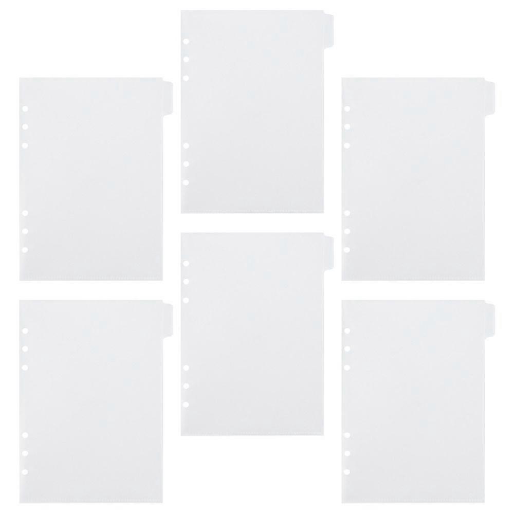 Budget Insert Binder Pockets for Sheets of Documents
