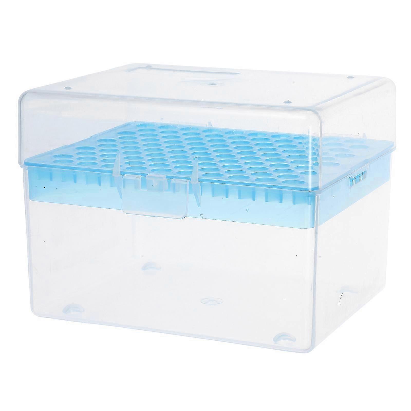 Rectangular Pipette Tip Holder, Compact and Portable, Ensures Accurate Tip Placement