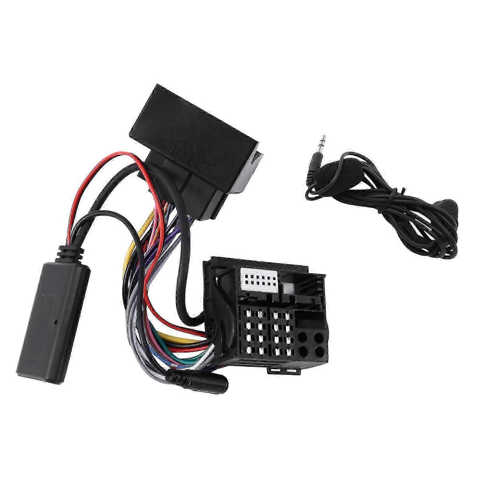 Autorádio, Bluetooth, AUX kábel, adaptér pre handsfree, sada káblov pre E60, E63, E90, E91, DL
