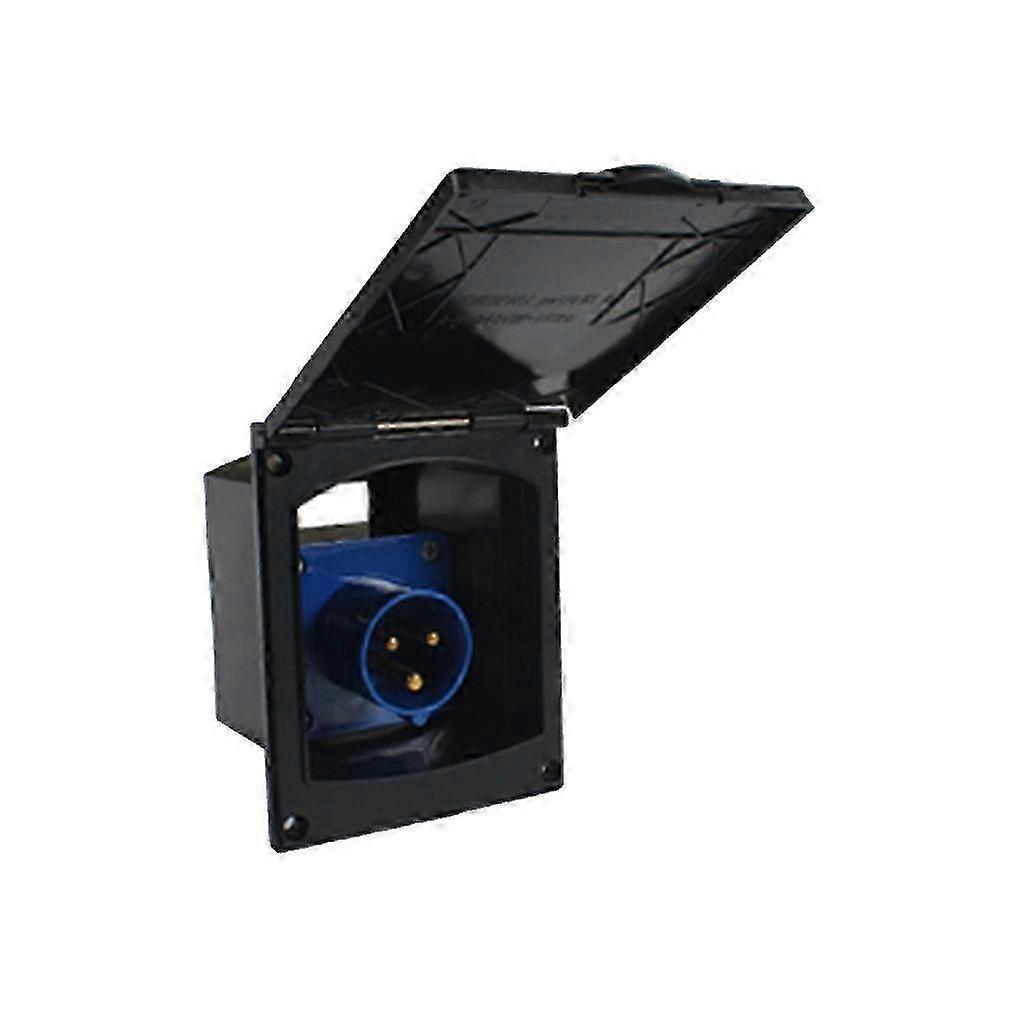 RV Socket Waterproof Power Outlet Durable Plug Electrical Equipment