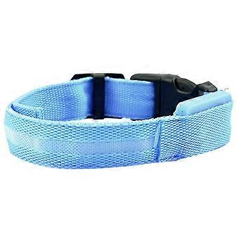 Puppy Dog Cat Night Safety Flashing Luminous LED Light Adjustable Pet Collar