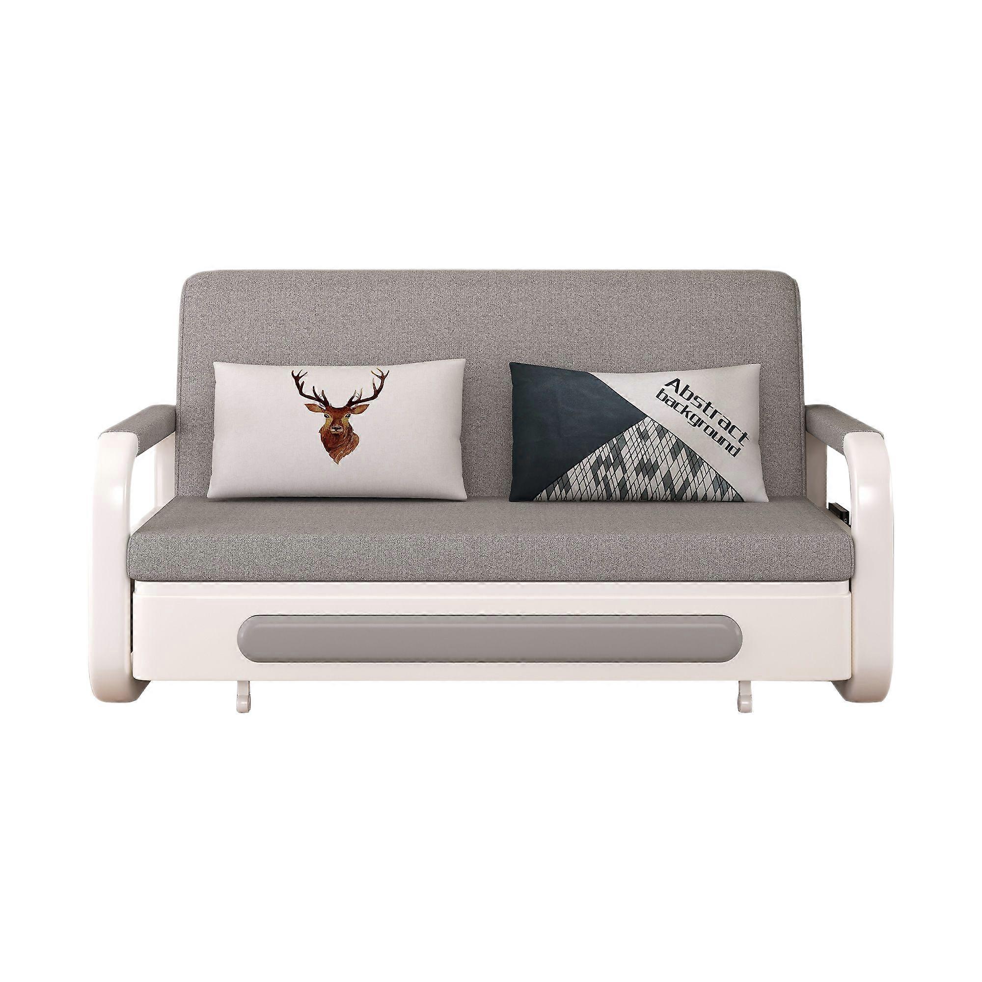 Convertible Sofa Bed with Storage & Adjustable Backrest